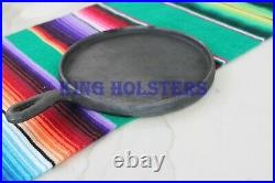 NEW Mexican Cast Iron Comal Hierro 10 inch Cookware Fajitas Oven Safe Skillet