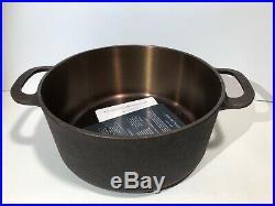 NEW Smithey Ironware 5.5 QT Dutch Oven Modern Vintage