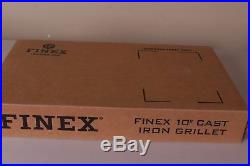 NIB FINEX Cast-Iron Grill Pan, 10, from williams sonoma