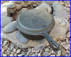 NOS Lodge 4 in 1 Cast Iron Hinged Skillet and Cover Lid Chicken Fryer