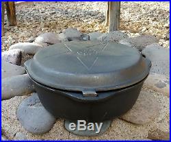 NOS Lodge 4 in 1 Cast Iron Hinged Skillet and Cover Lid Chicken Fryer