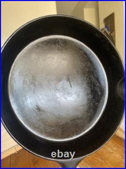 National #8 Star Wagner Cast Iron Skillet With Heat Ring Flat