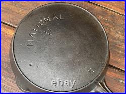 National Cast Iron #8 Skillet with Star Maker's Mark