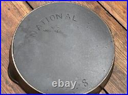 National Cast Iron #8 Skillet with Star Maker's Mark