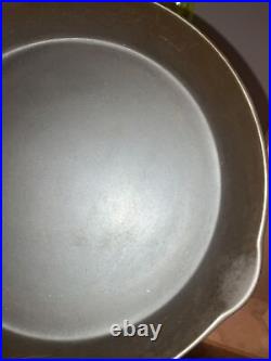 National Cast Iron Skillet No 9b Ex Restored Con No Cracks Wobble Sits Flat