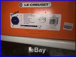 New Le CREUSET Dutch Oven 7.25 QT-7 1/4 RARE COLOR Meringue NUM 28 Retail $385