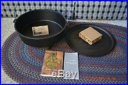 New Lodge USA Discontinued NO 16 Cast Iron Shallow Camp Dutch Oven