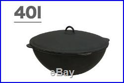 New Uzbek 100% Cast Iron Kazan Qazon 40l 40