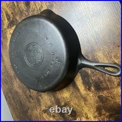 Nice Vintage Griswold Large Logo 710 F #9 Cast Iron Skillet