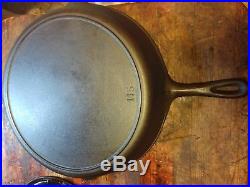 No14s bsr Birmingham stove and range cast iron skillet frying pan