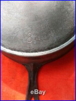 OLD Antique Cast Iron FAVORITE Piqua Ware Cast Iron Skillet THE BEST TO COOK IN
