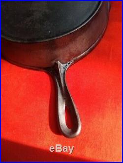 OLD Antique Cast Iron FAVORITE Piqua Ware Cast Iron Skillet THE BEST TO COOK IN