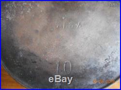 Original Griswold Erie Cast Iron Skillet Number 10 716 A Great Item