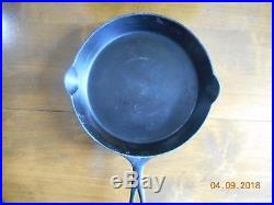 Original Griswold Erie Cast Iron Skillet Number 10 716 A Great Item