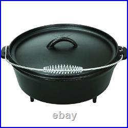 Ozark Trail 5-Quart Cast Iron Dutch Oven with Handle