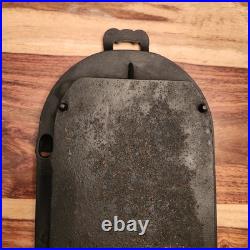 PEARL No. 7 Cast Iron Parlor Stove Sad Iron Long Pan by Ohio Stove Co, Pre-1890