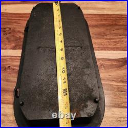 PEARL No. 7 Cast Iron Parlor Stove Sad Iron Long Pan by Ohio Stove Co, Pre-1890