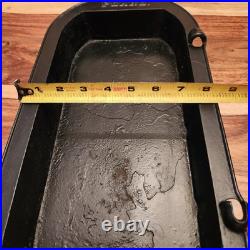 PEARL No. 7 Cast Iron Parlor Stove Sad Iron Long Pan by Ohio Stove Co, Pre-1890