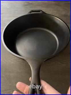 POLISHED Cast Iron Lodge #8 Chicken Fryer WithLid