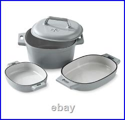 Pampered Chef ENAMELED CAST IRON SET- freeshipping