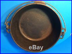 Pat'd 1920 Griswold Wagner Ware Tite-Top Cast Iron Dutch Oven No. 10