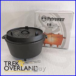 Petromax Dutch Oven / Potje Pot Cast Iron Camping Cooking Pot 8-14 People ft9