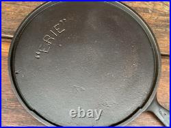 Pre Griswold Erie #7 Cast Iron Griddle