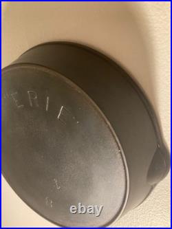 Pre Griswold Erie #8 Cast Iron Skillet with Anchor Maker's Mark