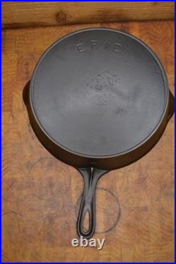 Pre Griswold Erie #9 Cast Iron Skillet Rare and hard to find