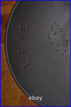 Pre Griswold Erie #9 Cast Iron Skillet Rare and hard to find