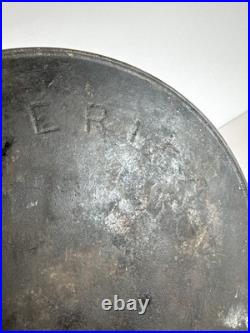 Pre Griswold Erie #9 Second Series Cast Iron Skillet