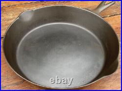 Pre Griswold Erie First Series #8 Cast Iron Skillet
