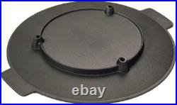 Pre-Seasoned Cast Iron Discada with Detachable Legs 17 Cook-Top
