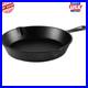 Pre-Seasoned Heavy Duty Cast Iron Nonstick Skillet Camping Kitchen Cooking Pan