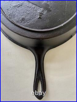 Primitive 1800's #8 Restored Cast Iron Skillet Gate Mark Heat Ring Single Spout
