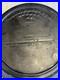 Primitive 1800's Rare WOOD BISHOP & CO. Cast Iron Skillet #8 Thin Wall Gate Mark