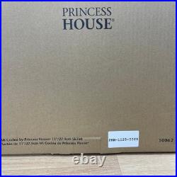 Princess House Mi Cocina 11 Inch Blue Enameled Cast Iron Skillet with Glass Lid