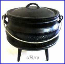 Pure Cast Iron Cauldron/Kettle/Potjie Size 3 or 2 gal