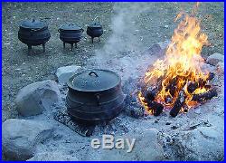 Pure Cast Iron Cauldron/Kettle/Potjie Size 3 or 2 gal