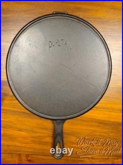 Puritan #8 1/2 Vintage Restored Cast Iron Chicken Fryer Skillet