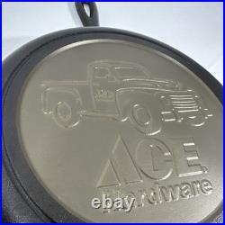 RARE 1 of 1 Machined Prototype Lodge Cast Iron Skillet Ace Hardware Advertising