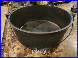 RARE 1850 1880 Vintage #2 OH Cast Iron 11 3 Footed Dutch Oven & Flat Top Lid