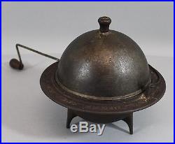 RARE 19thC Antique Cast Iron 1859 Patented Cannonball EMPIRE Coffee Roaster