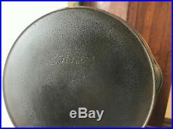 RARE #8 SIDNEY Script Cast Iron Skillet Ghost Pre Wagner