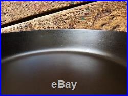 RARE Antique GRISWOLD Cast Iron SKILLET Frying Pan # 9 LARGE SLANT LOGO no ERIE