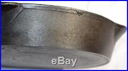 RARE ERIE Cast Iron #11, Skillet Pre Griswold with Heat Ring