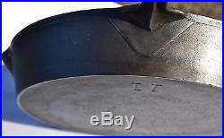 RARE ERIE Cast Iron #11, Skillet Pre Griswold with Heat Ring