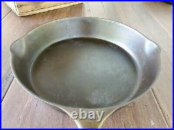 RARE Erie #8 Spider Cast Iron Skillet Restored