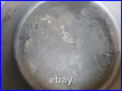 RARE Erie Griswold #8 Cast Iron Skillet Series 2 withCircle/Triangle Makers Mark