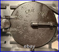 RARE Griswold Cast Iron Rosette Press, 895 & 995, Pat. June 29 1880, Erie PA